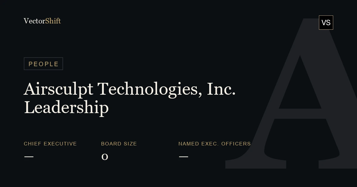 AirSculpt Technologies, Inc. leadership & board
