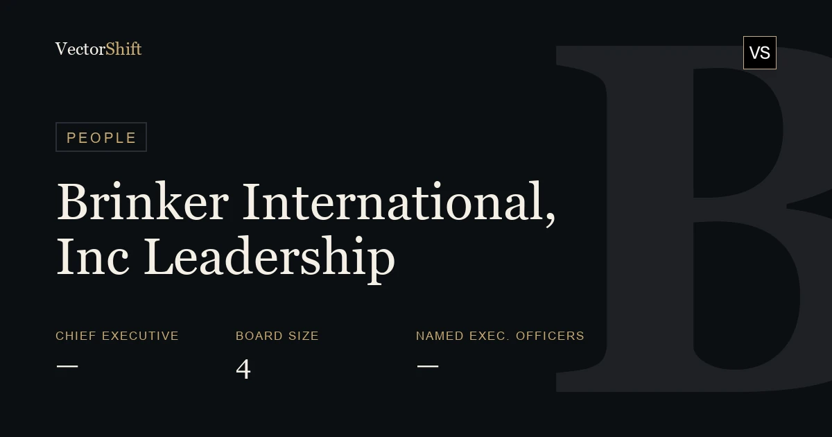 Brinker International, Inc. leadership & board