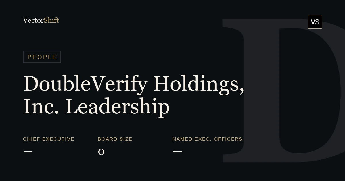 DoubleVerify Holdings, Inc. leadership & board
