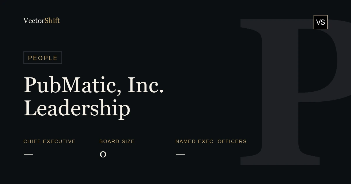 PubMatic, Inc. leadership & board