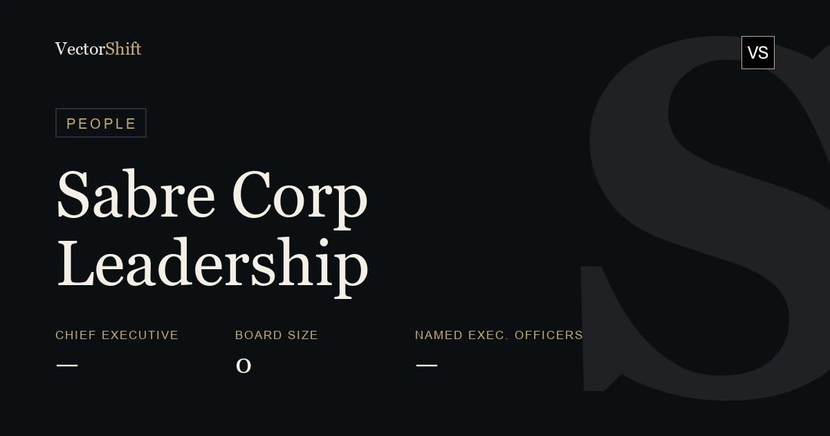 Sabre Corporation leadership & board
